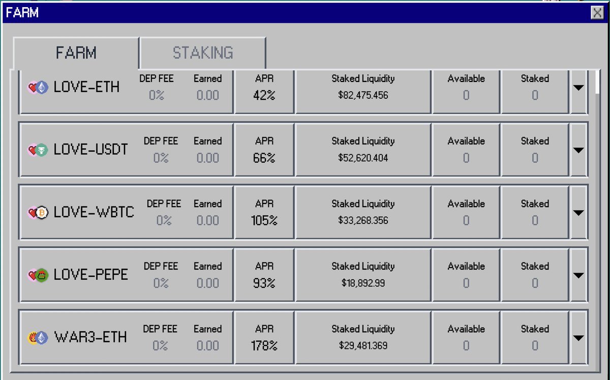 WAR3-ETH FARM LIVE ON LOVE.GAME 💣Ξ