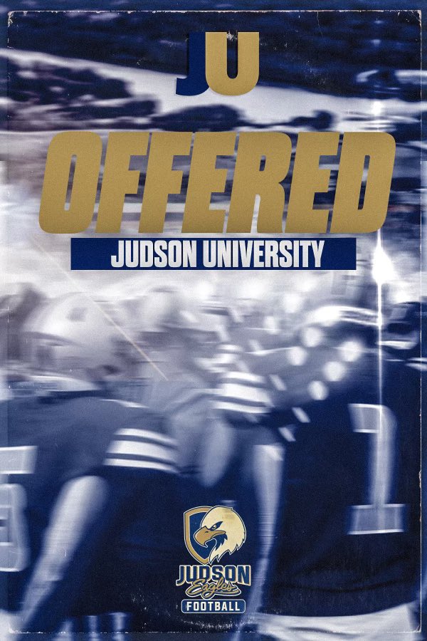 Jordyn Stewart📌 (@jojostew_21) on Twitter photo #AGTG After a good conversation with <a href="/mylifeisjake/">JAKE WILLIAMS</a> I’m proud to announce I have received my first offer from Judson university!🔵⚪️
<a href="/HFVikingFTBL/">Homewood-Flossmoor Football</a> #AGTG After a good conversation with <a href="/mylifeisjake/">JAKE WILLIAMS</a> I’m proud to announce I have received my first offer from Judson university!🔵⚪️
<a href="/HFVikingFTBL/">Homewood-Flossmoor Football</a>