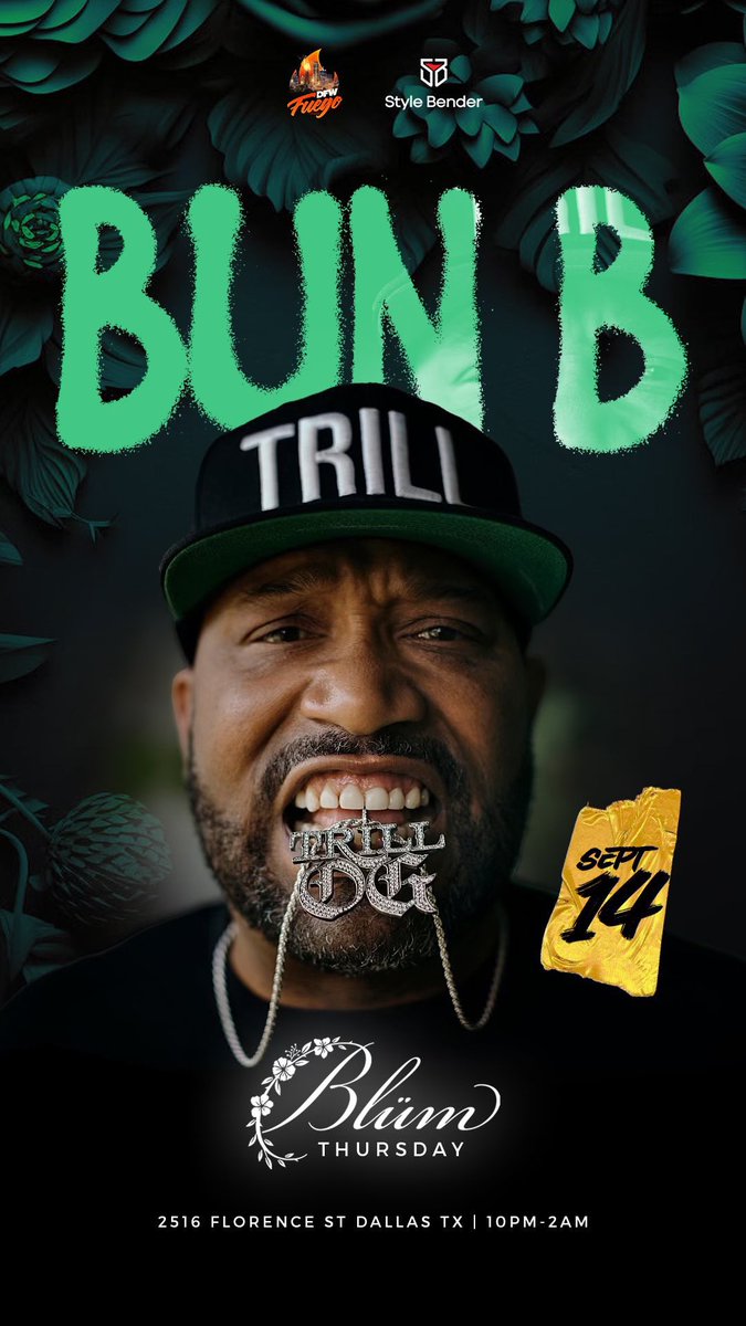 _dELUXE_'s tweet photo. Bartending for an event with the UGK legend Bun B in the building 🔥 Tomorrows my Pops Bday, so I have to go hard real quick. https://t.co/BAmO5ZDax5