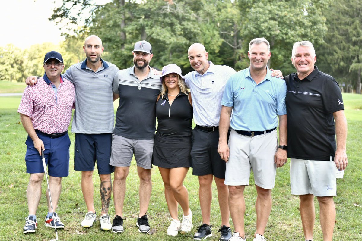 It was a record breaking day for us on Monday as we raised over $220,000 at our 3rd annual golf tournament💜 we are so lucky to have an amazing group of family, friends, sponsors, donors, and volunteers. Thank you for helping us give rare cancers a voice and a cure!!