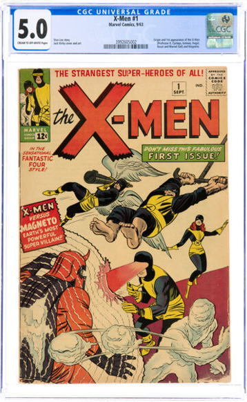 gocollect's tweet photo. Here's a look at the highest earners from @HeritageAuction's September 10-12 #ComicBooks Select Auction #122337!

1. #UltimateFallout #4 [Variant Edition] ($21,600)
2. #XMen #1 ($13,200)
3. #FantasticFour #5 ($7,500) https://t.co/S4vUjkg8MU