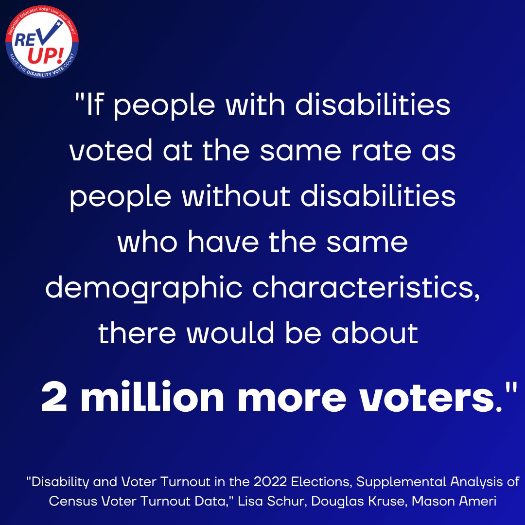 ProgressForNV's tweet image. Join us September 11-15 to celebrate Disability Voting Rights Week! We want to see you REV UP … Register, Educate, Vote and Use your Power! #RevUp #DisabilityVote #DisabilityPower #DVRW2023 

register.rockthevote.com/lookup/new?par…