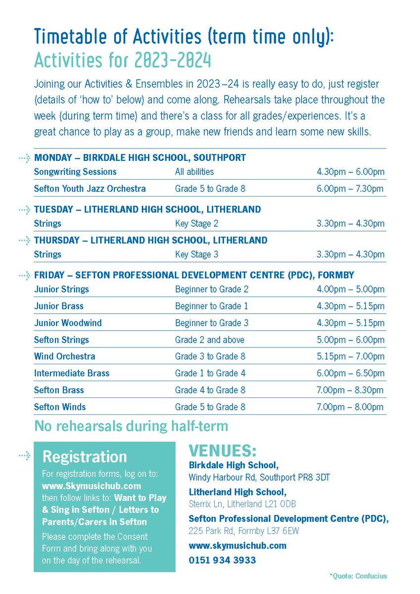 Sefton Music Service - SKY Music Hub tweet media