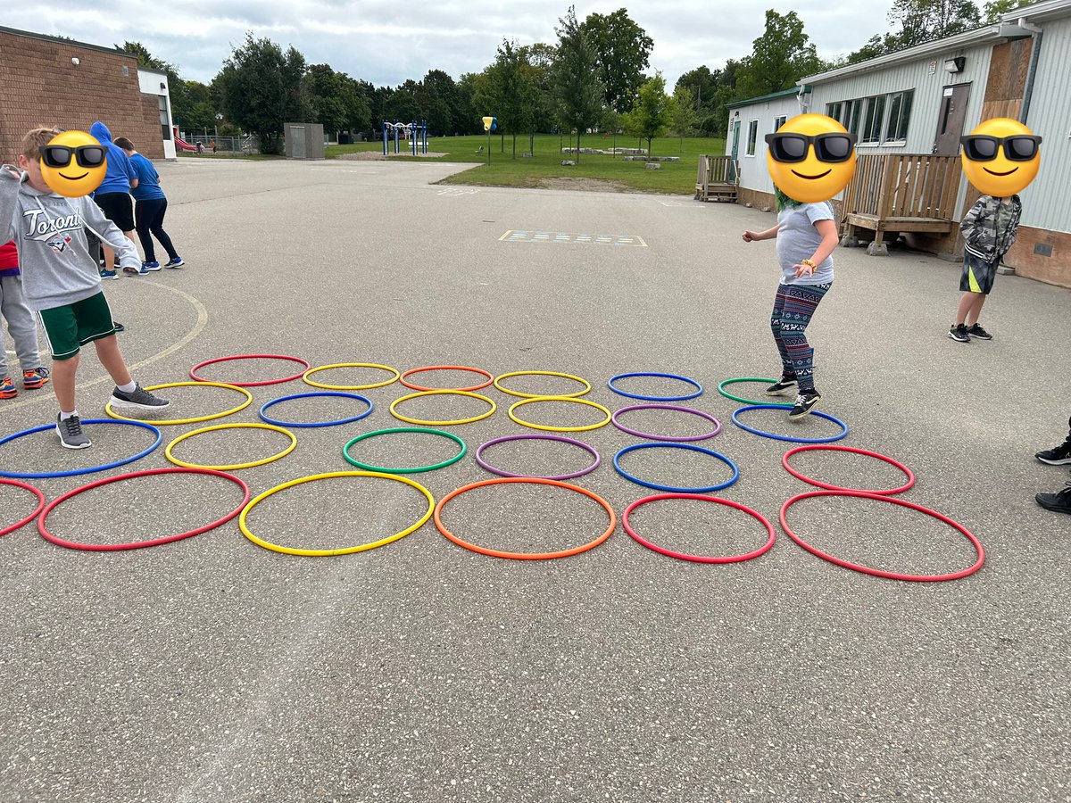 atchison_renee's tweet photo. The weather was just cool enough for us to get our” jump on” in dance class today @pkwwrdsb @_MsManku https://t.co/RXfFc4yxqx