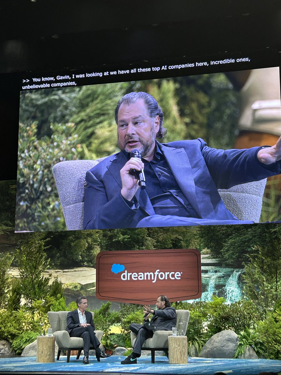 Here we are with <a href="/Benioff/">Marc Benioff</a> at #DF23 
#Salesforce #AI #SFO #California <a href="/Sonali_sfdc1104/">Sonali Rathore</a> #trailblazer