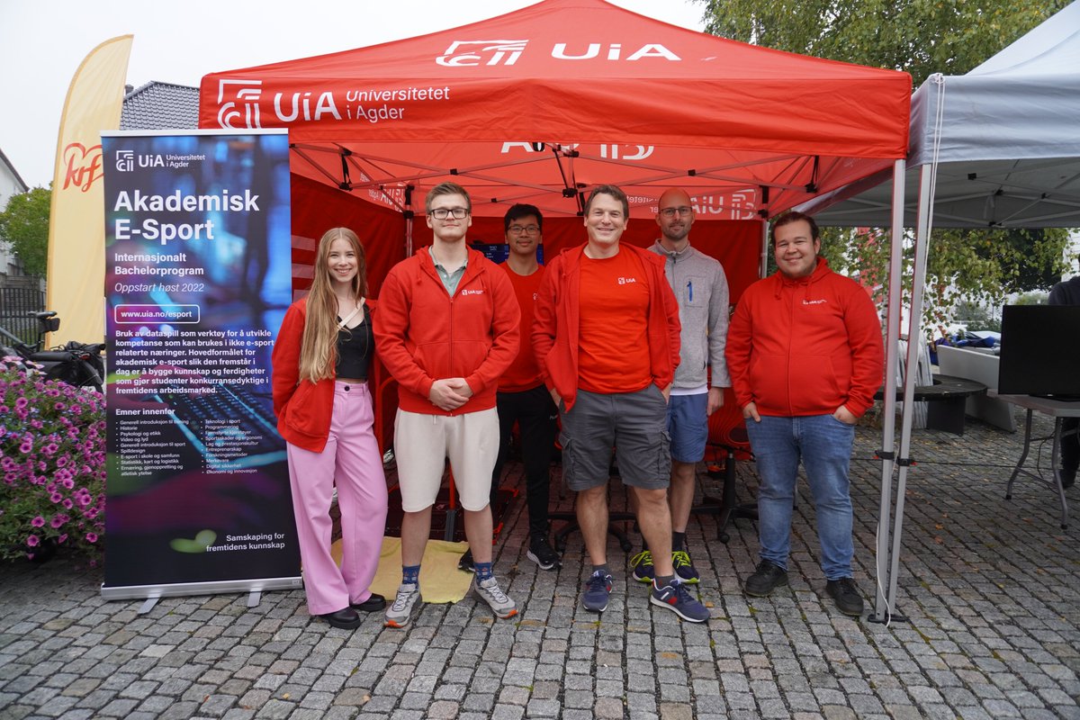 UiAEsport's tweet photo. Explore the future of education at Academic Esports. We were in Grimstad last Saturday, but you can catch us in Arendal this Saturday, September 16th, and in Kristiansand on Saturday, September 23rd. Join us as we bridge the gap between gaming and learning. #esports #uiaesport 🚀 https://t.co/LBtwlAfQrz