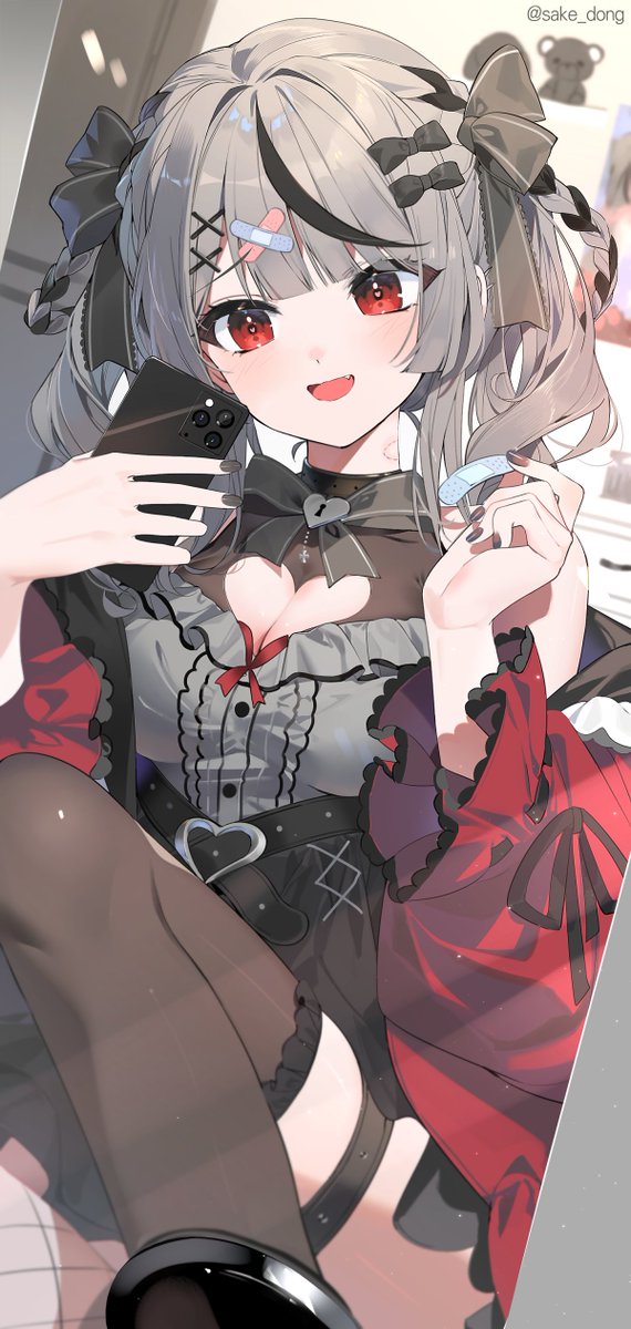 sake_dong's tweet image. 「🖤」

#さかまた飼育日記