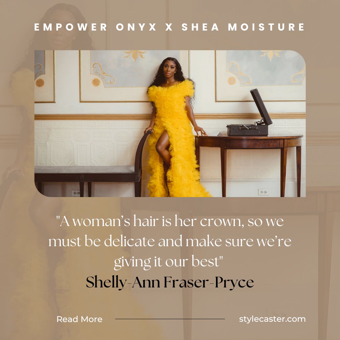 A good hair day can be all the motivation a girl needs

#EmpowerONYX #SheaMoisture
bit.ly/3EC9U4z