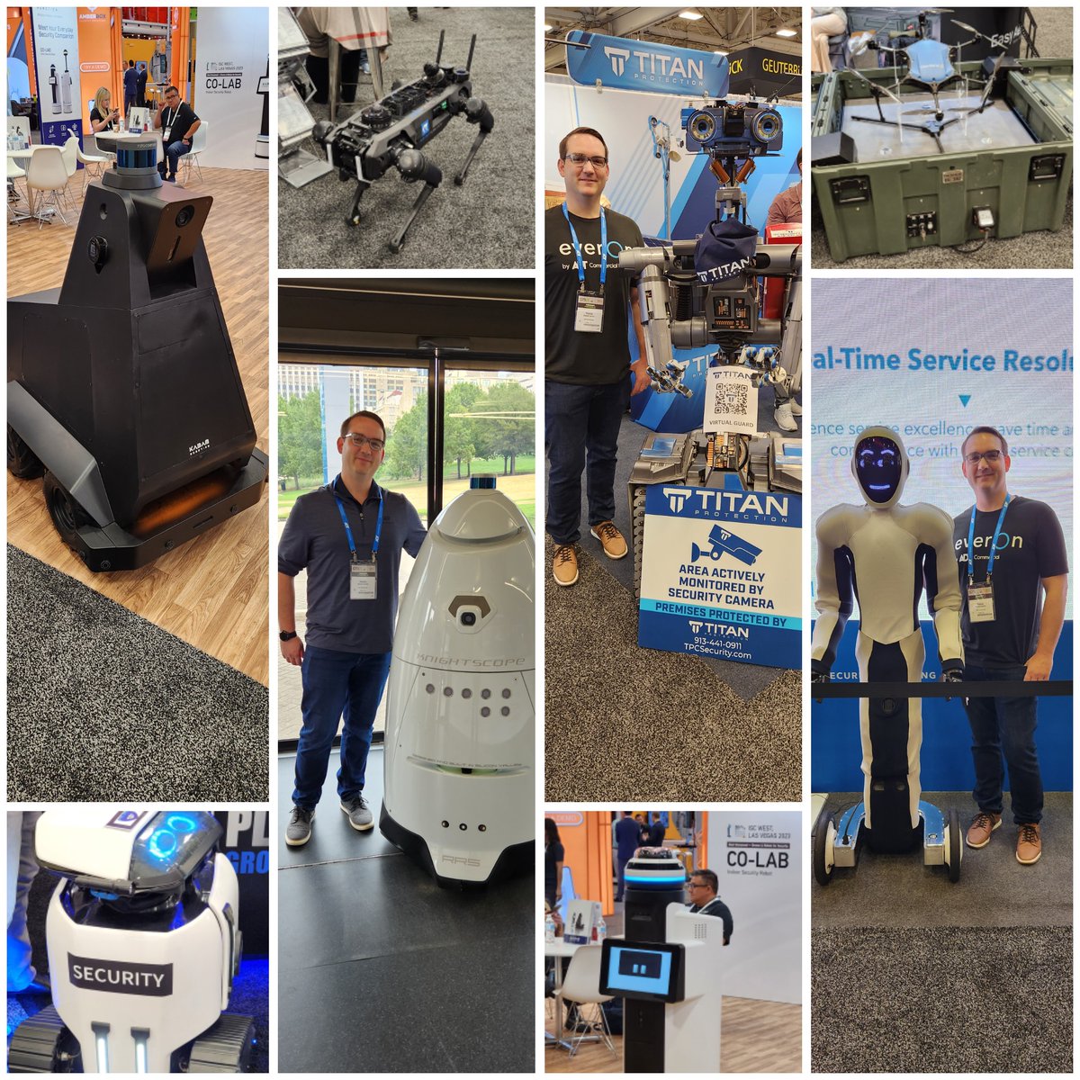 geek4fun's tweet photo. Had a blast at #GSX2023 in Dallas this year. Made lots of new friends as seen in the pics. 😁🤖 #teamrobot https://t.co/Uoaac3PVJL