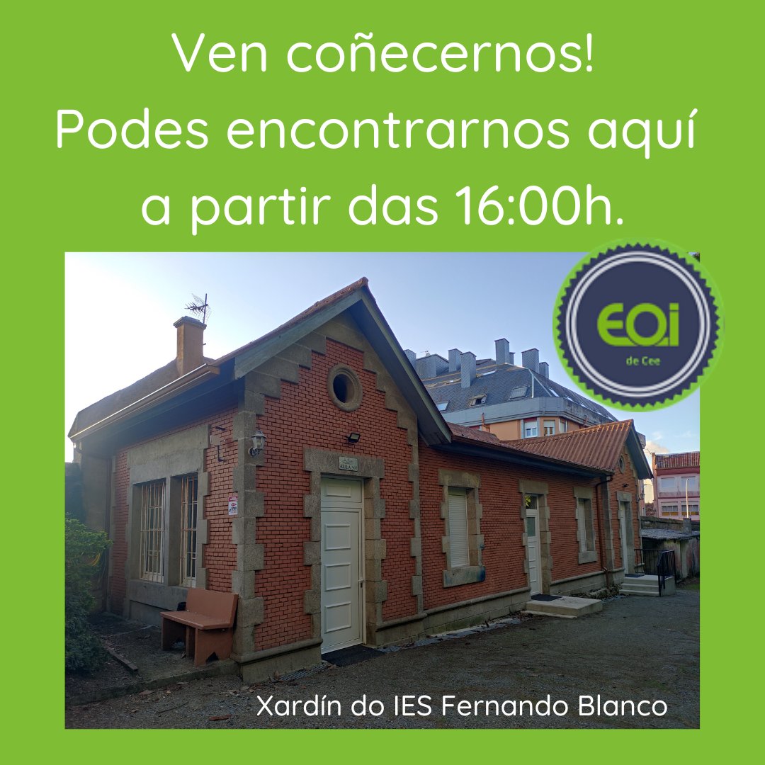 Últimos días para matricularse!