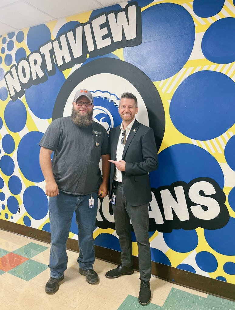 HattonEdD's tweet image. Meet Jimmy - colleague on our maintenance team. We struck up a great conversation this morning about how he &amp;amp; the team prioritize the work. Given the age of some of our @FCSTrojans facilities- this team does incredible work for our students. #TrojanTrue #StaffSpotlight