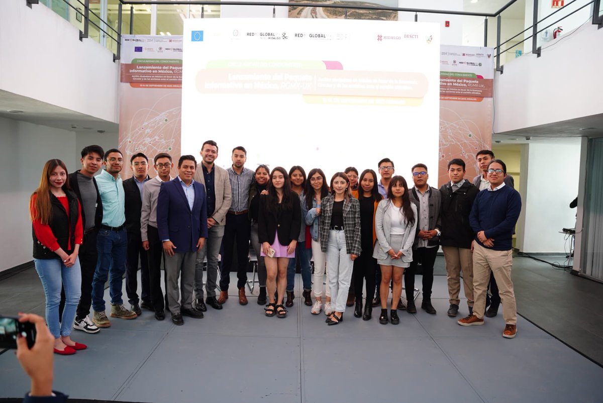 PlaneacionHgo's tweet image. Durante el lanzamiento del Paquete Informativo en México, RGMX-UK el titular de la #UPLAPH, @mtellov destacó la importancia de estas alianzas para el desarrollo de #Hidalgo. 

Esta iniciativa impulsa acciones centradas en la #EconomíaCircular y el cambio climático.