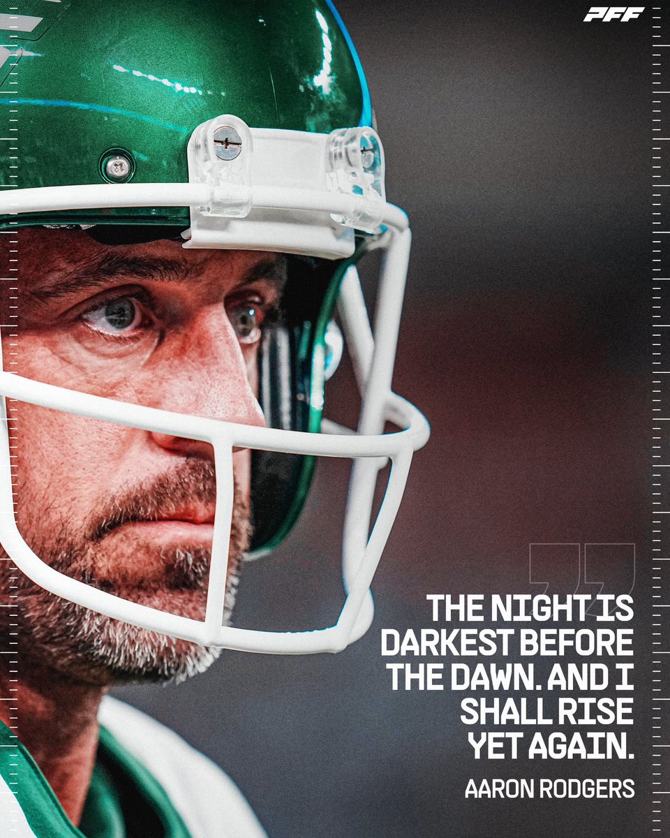 PFF's tweet photo. Aaron Rodgers will be back 🙏🏻 https://t.co/Yusmczjcaw