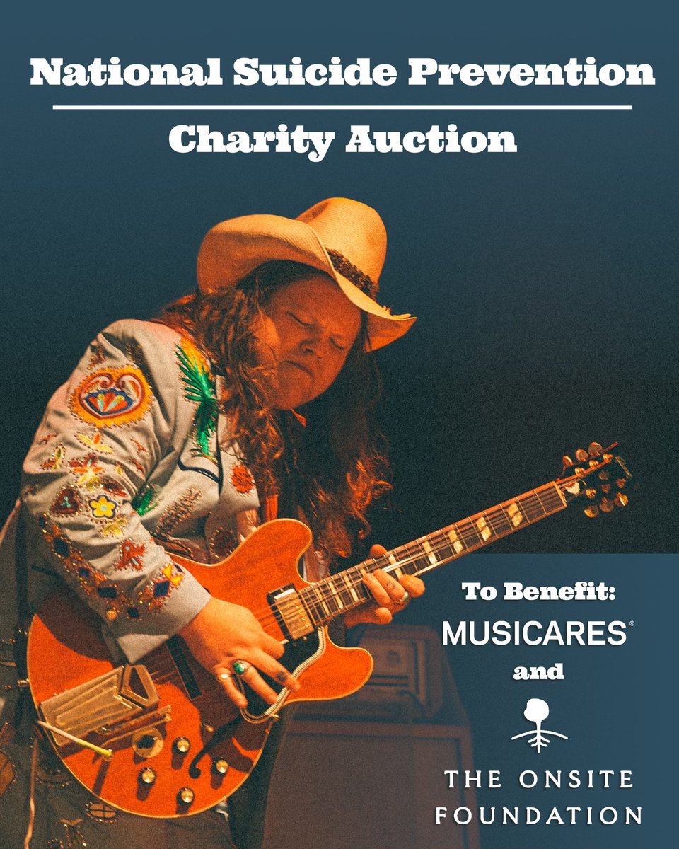 I’ve struggled with depression and anxiety my entire life and it’s something no one should have to go through alone. Together with <a href="/gibsonguitar/">Gibson</a> to I’m giving away a signed ES-335 and a 45-minute in-person guitar lesson to benefit @musicares and <a href="/theonsitefdn/">Onsite Foundation</a>.