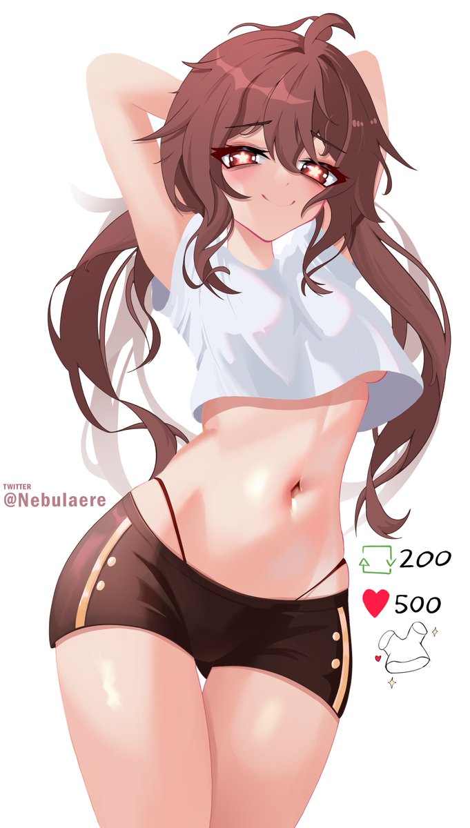 Nebulaere's tweet photo. Hu Tao strip game! Can you reach the goal?
👉👈😳

#HuTao #原神📷 https://t.co/NmT3RKDx4u