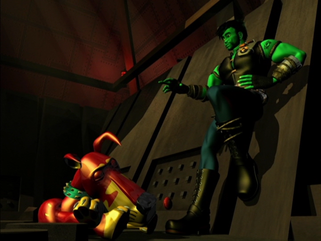 GlitchBob452's tweet image. Want more comparisons? Here are some from #ReBoot Season 3, episode 5 &quot;Icons&quot;. #EnzoMatrix

1. ADV DVDs (2001)
2. Shout Factory DVDs (2011-23)
3. Bootleg PAL DVDs from very degraded tapes (2003)
4. Hi-res render (1997) scaled down to SD PAL