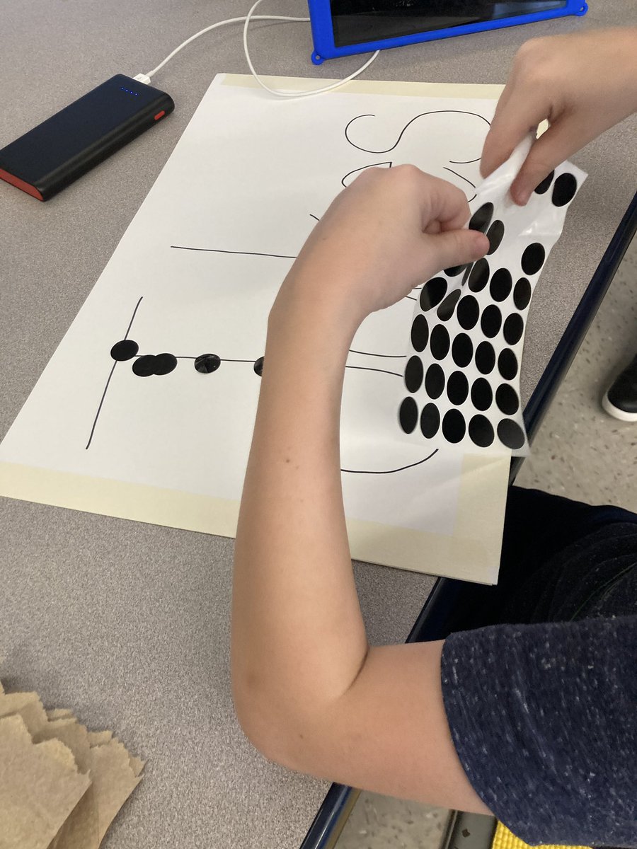 Artists in our Communication classes have been using their fine motor skills to decorate their portfolios #gatorsmakingart <a href="/PtaSouthgate/">Southgate PTA</a> <a href="/SouthgateES/">Southgate Elementary School</a> <a href="/northcolonieart/">@NorthColonieArt</a>
