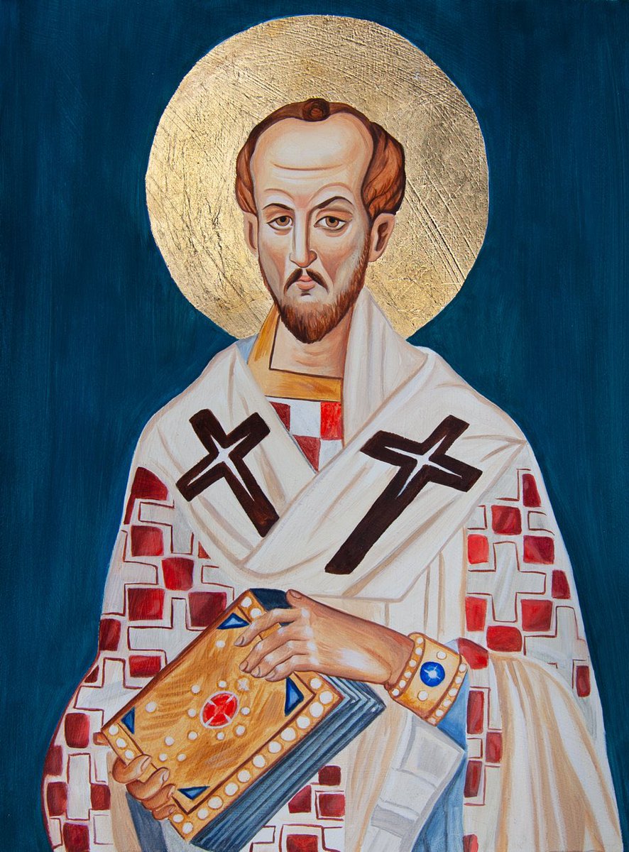 JoshuaTCharles's tweet photo. ANCIENT CHURCH FATHER: THE CATHOLIC CHURCH IS YOUR HOPE, YOUR SALVATION, YOUR REFUGE

Happy Feast Day of St. John Chrysostom!

“Do not hold aloof from the Church; for nothing is stronger than the Church. The Church is thy hope, thy salvation, thy refuge. It is higher than the heaven, it is wider than the earth. It never waxes old, but is always in full vigor.

Wherefore as significant of its solidity Holy Scripture calls it a mountain; or of its purity a virgin, or of its magnificence a queen, or of its relationship to God a daughter, and to express its productiveness it calls her barren who has borne seven.

In fact, it employs countless names to represent its nobleness. For as the master of the Church has many names, being called the Father, and the way, and the life, and the light, and the arm, and the propitiation, and the foundation, and the door, and the sinless one, and the treasure, and Lord, and God, and Son, and the only begotten, and the form of God, and the image of God, so it is with the Church itself; does one name suffice to present the whole truth? By no means.

But for this reason there are countless names, that we may learn something concerning God, though it be but a small part. Even so the Church also is called by many names.”

St. John Chrysostom, “Homily 2: Eutropius, and the Vanity of Riches” (§6) (late 300s)