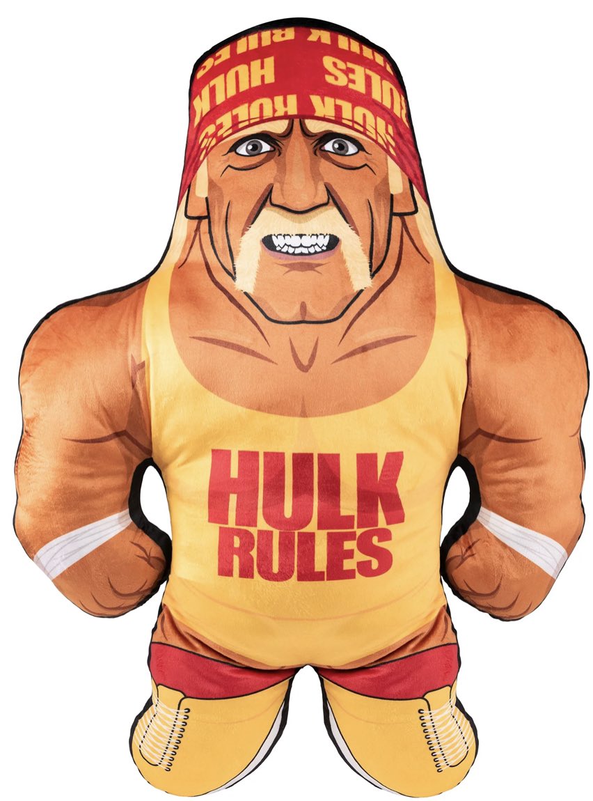 I never had a wrestling buddy as a kid - so, I ordered this dammit!!
Whatcha Gonna Do?!? #HulkRules