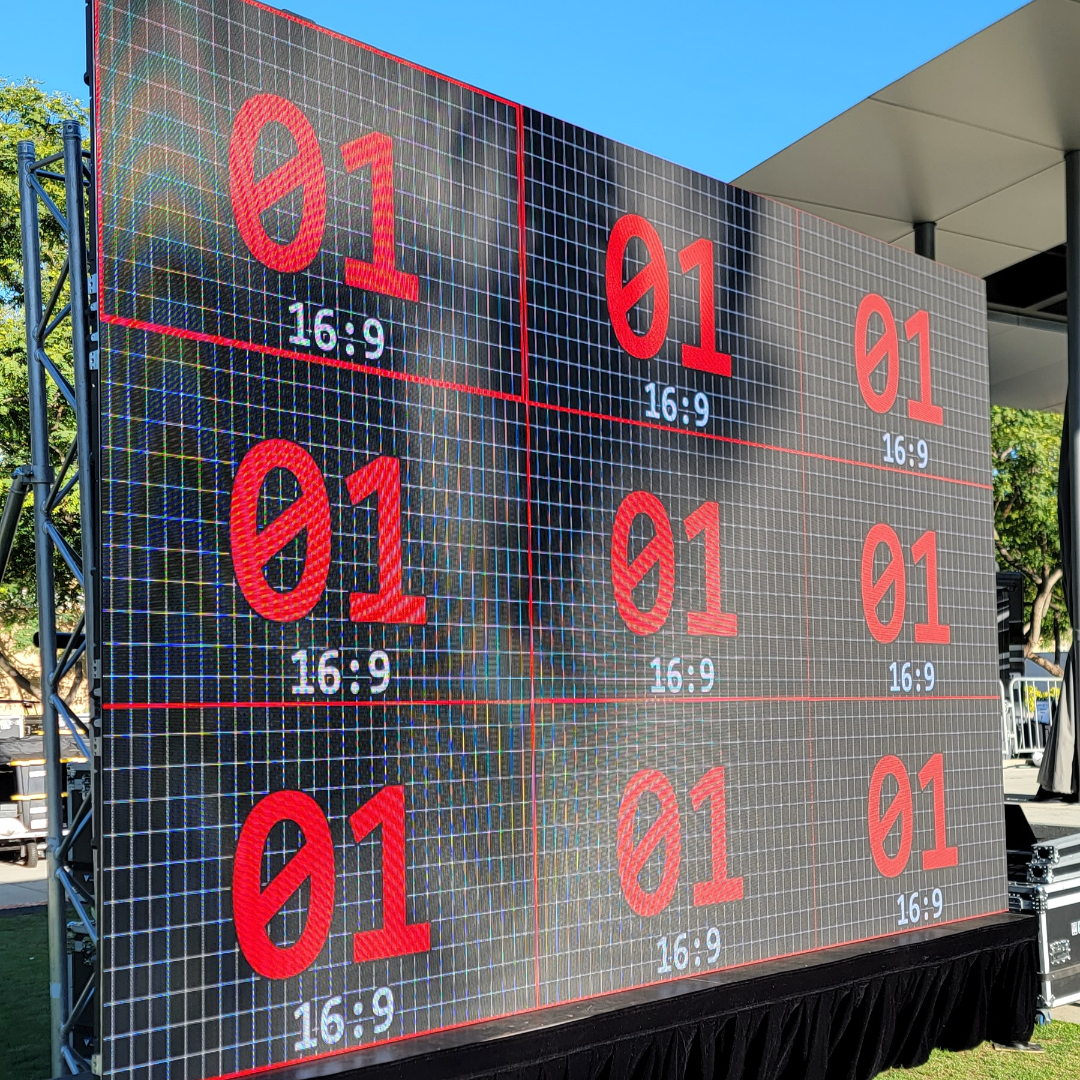 Unveiling the magic behind the scenes! Our dedicated team does last minute checks for an epic event with this stunning LED video wall setup. 

#AVMasters #BehindTheScenes #EventTech #AVSetup #EventProduction #AVSolutions #stagedesign #corporatevents #eventprofs #losangeles
