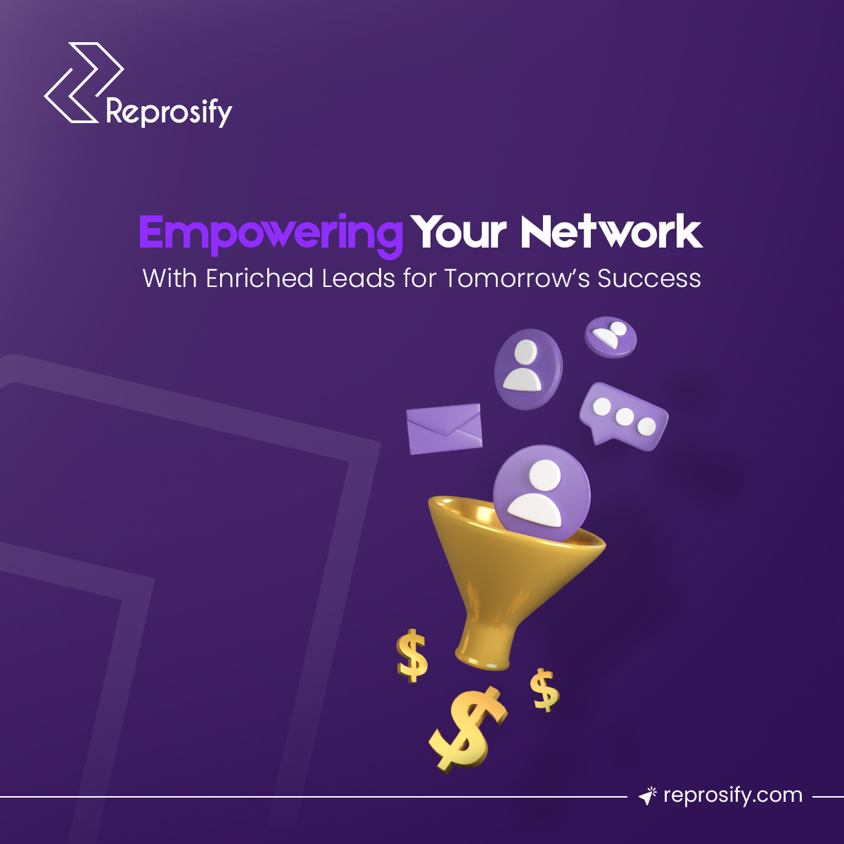 Reprosify's tweet image. Discover the game-changing advantage of Lead Enrichment in the dynamic world of real estate. Stay ahead, seize opportunities, and thrive in today's business landscape!
.
.
#Reprosify #RealEstateMastery #ExpertiseInRealEstate #EnhancedLeads #ReprosifyAdvantage