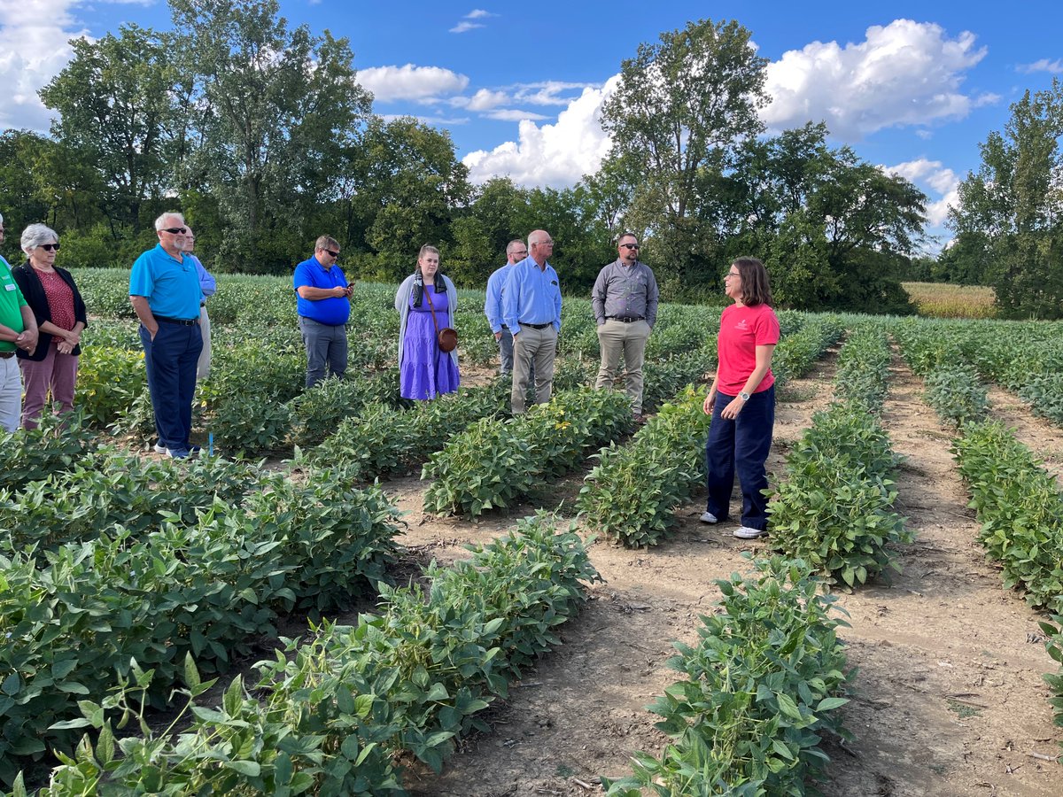 Today OSA conducted its September Board Meeting at the Franklin County Extension Building. The group met with members from the Korea Soy Food Master Program and toured Waterman Agricultural &amp; Natural Resources Laboratory near The Ohio State University.
