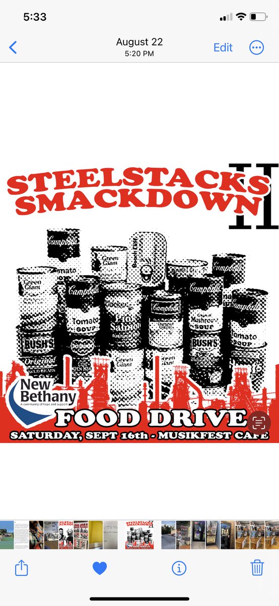 RAFFLE PRIZE ROLL CALL! Bring a non perishable food item to Steelstacks Smackdown II this Sat for a chance to win all this! NO CASH! FOOD ITEMS ONLY! Fun prizes! Helping your community! Pro wrestling! STEELSTACKS.ORG FOR TICKETS!! Donate direct newBethany.org
