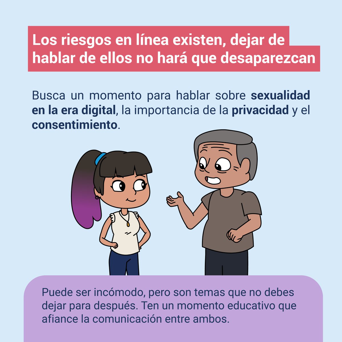 AldeasSOSPeru's tweet photo. 📣 La mejor protección frente a la #sextorsión es la información y la educación preventiva.
Aprende más en 👉https://t.co/6iBlh0jepK.
#conectadasos https://t.co/AmowOaTOSK