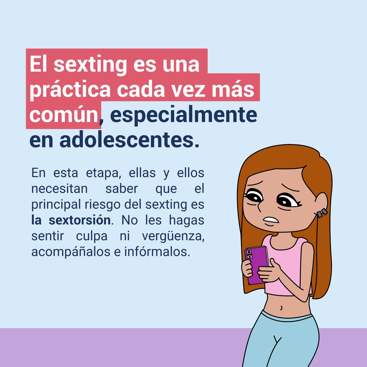 AldeasSOSPeru's tweet photo. 📣 La mejor protección frente a la #sextorsión es la información y la educación preventiva.
Aprende más en 👉https://t.co/6iBlh0jepK.
#conectadasos https://t.co/AmowOaTOSK