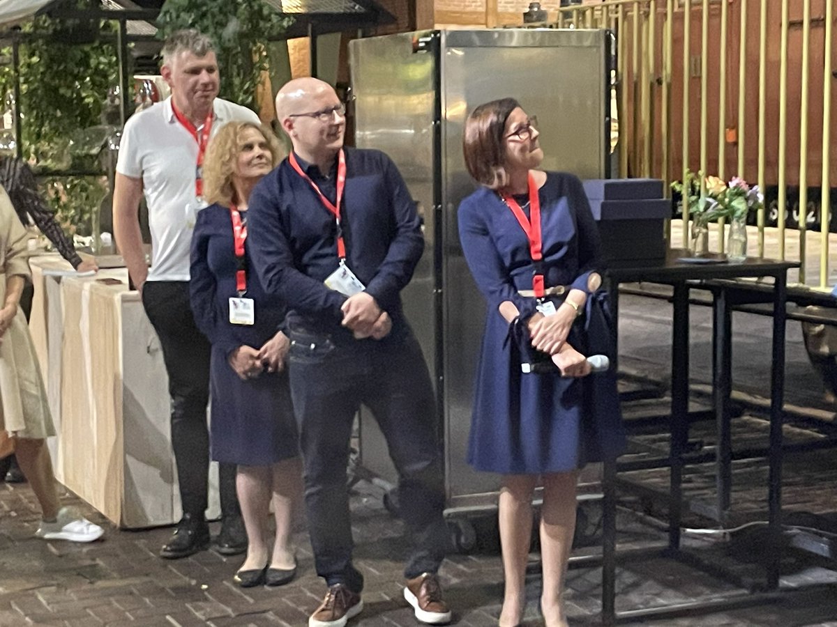 The #BPM community is looking forward to move to Poland next year: 
#BPM2024 will take place in Krakow!Many thanks to the Krakow team for their exciting presentation during the #BPM2023 dinner. <a href="/BPMConf/">BPM Conference</a> <a href="/EdytaBrzychczy/">Edyta Brzychczy</a> <a href="/kkluza/">Krzysztof Kluza</a> <a href="/GdowskaK/">Katarzyna Gdowska</a>
