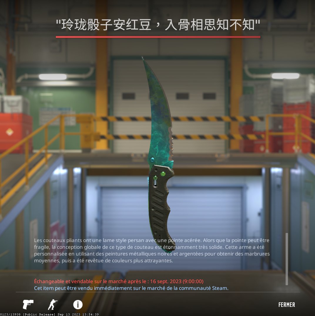 Im_NoXs's tweet photo. idk what to think about cs2 skins update...🤔 https://t.co/wsF1o0Nr2Z