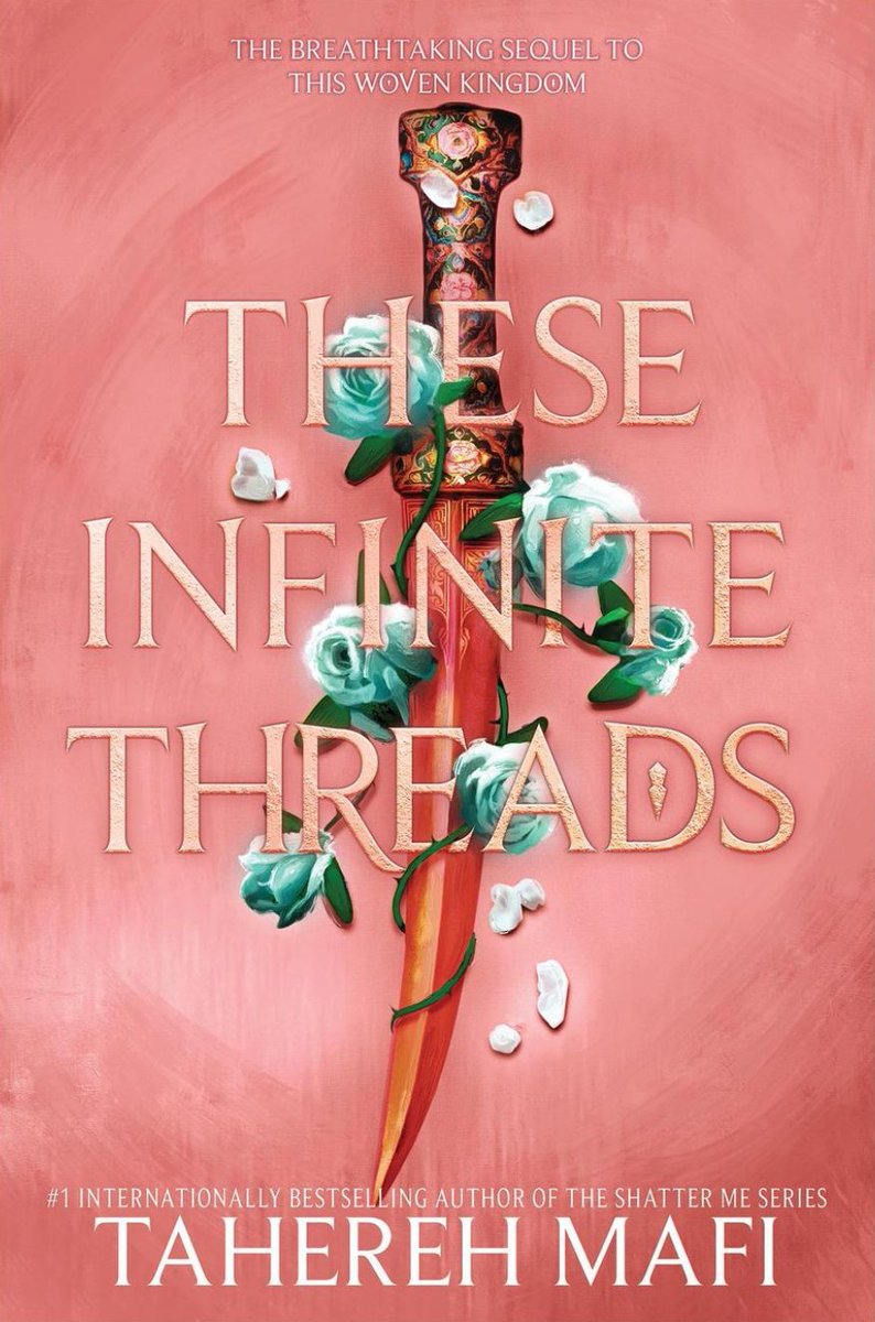 JRLibrarian's tweet photo. Reading #TheseInfiniteThreads by #TaherehMafi "Alizeh, the heir to the Jinn throne, is destined to free her people forced to live under human rule. When Kamran, the heir to the human throne, falls in love with her, he’s forced to question everything he’s been taught about Jinn." https://t.co/gl0tY9yEIu