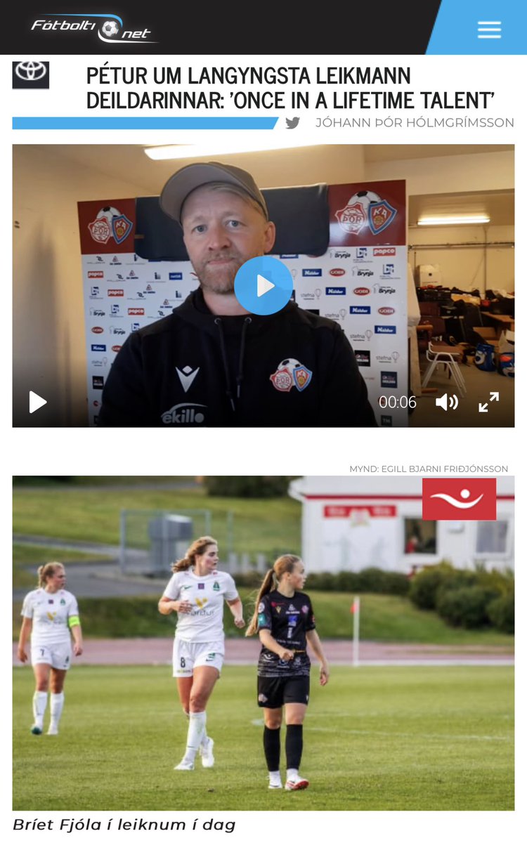 Sammála <a href="/Peddi7/">Petur Kristjansson</a>, generational talent!

Bríet Fjóla Bjarnadóttir (2010)🌟 munið nafnið.