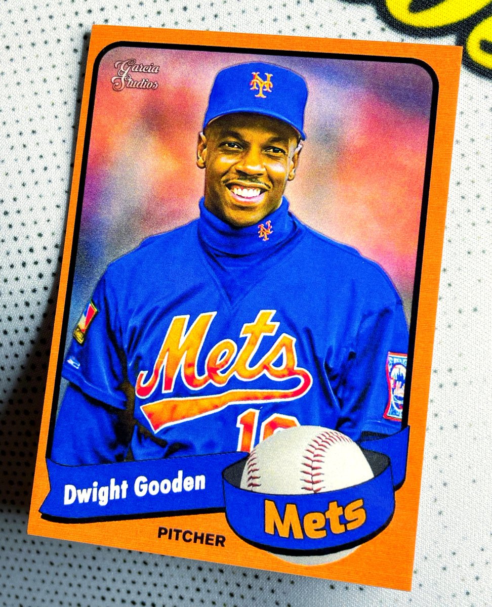 GarciaStudios's tweet photo. DOC GOODEN Here's my 1st tribute card to @DocGooden16
#GarciaStudios ORIGINAL CARD ART
#100CardsOfDoc #CardArt #100CardChallenge #whodoyoucollect #thehobby
#sportsmemorabilia #hobbyshop #collection #nymets #mets #mlb #baseball #letsgomets #dwightgooden #gooden #mailday https://t.co/1aW6Qkm56a