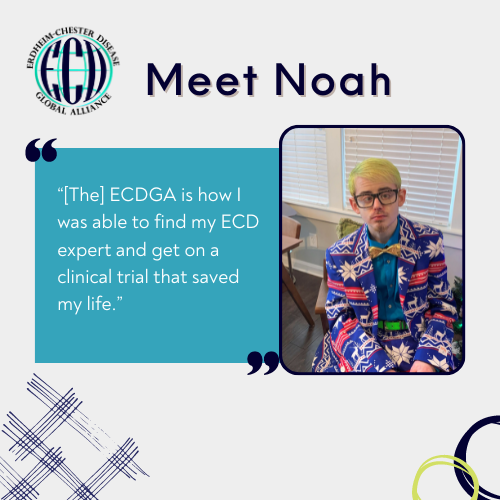 ECDGA's tweet photo. #ErdheimChester disease is difficult to diagnose, which can be a long, long road. Learn about Noah’s story at https://t.co/KDwLlXTEvV #underdiagnosed #endECD https://t.co/oea9ZRnB9D