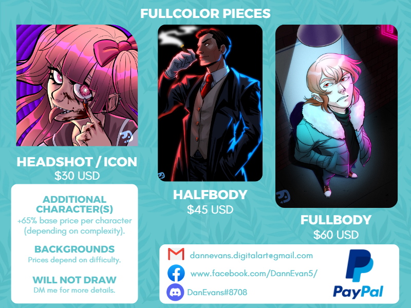 DannEvan5's tweet photo. I noticed I never uploaded my comm sheet so here it is!
Feel free to dm me if you are itnerested! https://t.co/Am2ksR0N6I