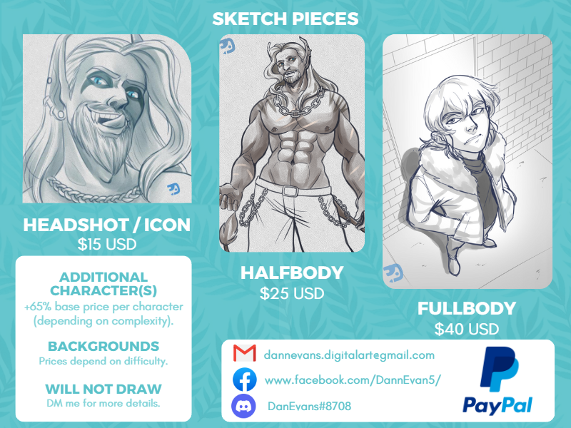 DannEvan5's tweet photo. I noticed I never uploaded my comm sheet so here it is!
Feel free to dm me if you are itnerested! https://t.co/Am2ksR0N6I
