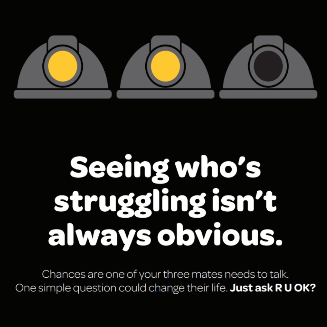 Today is a powerful reminder that a simple question can make a world of difference. Take a moment to check in on your friends, family, and colleagues. Ask them, "R U OK?" and truly listen to the answer.

#ruokday2023

For more resources visit: ruok.org.au