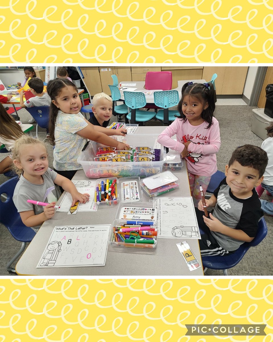andreabcoker's tweet image. We started centers today and my kinders were rockstars!! 😃🤩 #makelearningfun #BCPSkinder @ColgateES @edicello15