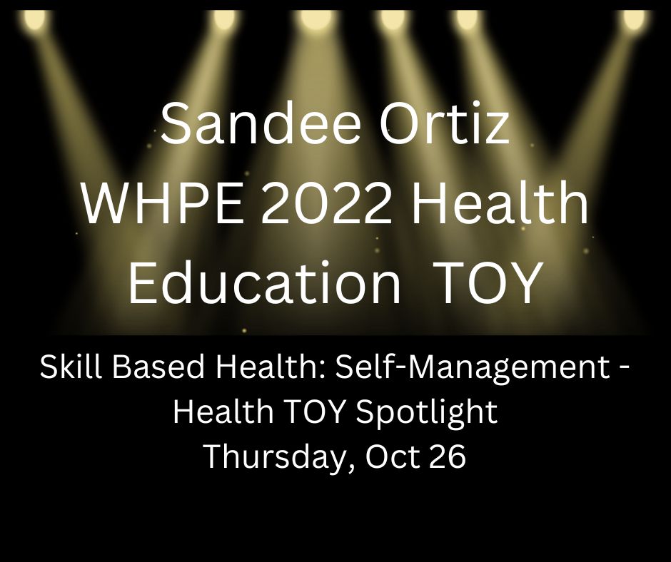 WHPE SPOTLIGHT on our 2022 Wisconsin Teachers of the Year!  Join Nathali Jones, Sandee Ortiz, and Melanie Piacentine as they show us their BEST!
whpe.us/whpe-annual-co…
<a href="/GearhartPE/">Melanie Gearhart</a> @SandeeSortiz @Nathali Jones