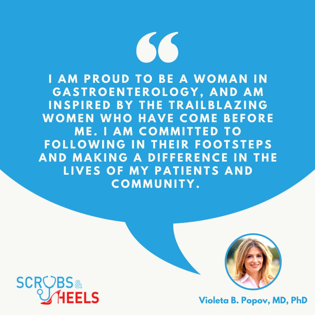ScrubsNHeels's tweet photo. September ๐ is #WomeninMedicine month! ๐ฉ๐ปโโ๏ธ๐ฉ๐ผโโ๏ธ๐ฉ๐ฝโโ๏ธ๐ฉ๐พโโ๏ธ๐ฉ๐ฟโโ๏ธ
Today we kick off our first #WomenInGIWednesday with a special quote from a @PopovVioleta!
Why are you proud to be a #WomanInGI? https://t.co/L3rHXH558v
