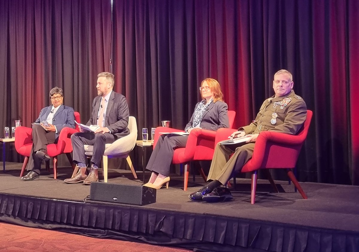 @INDOPACOM Deputy Commander Lt. Gen. Stephen Sklenka, 'Deterrence is our number one mission... But there is also a war of escalation that we need to better understand, particularly around cyber'. Speaking at @ASPI_org Conference. #DisruptandDeter