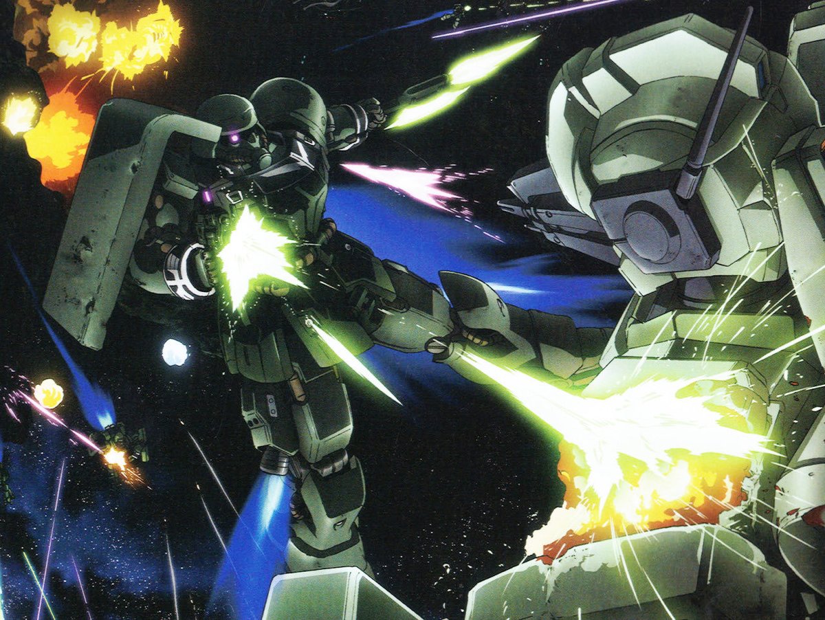 Top 10 Mass Production Mobile Suits [THREAD]:
#Gundam #Mobilesuits