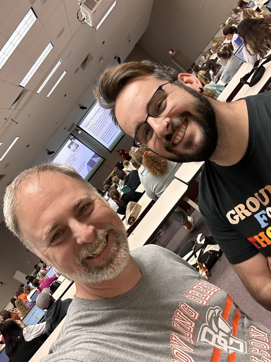 Enjoying an engaging session with Kim Yoak about Human Flourishing in mathematics education at the <a href="/BGSU_CTM/">BGCTM</a> meeting!