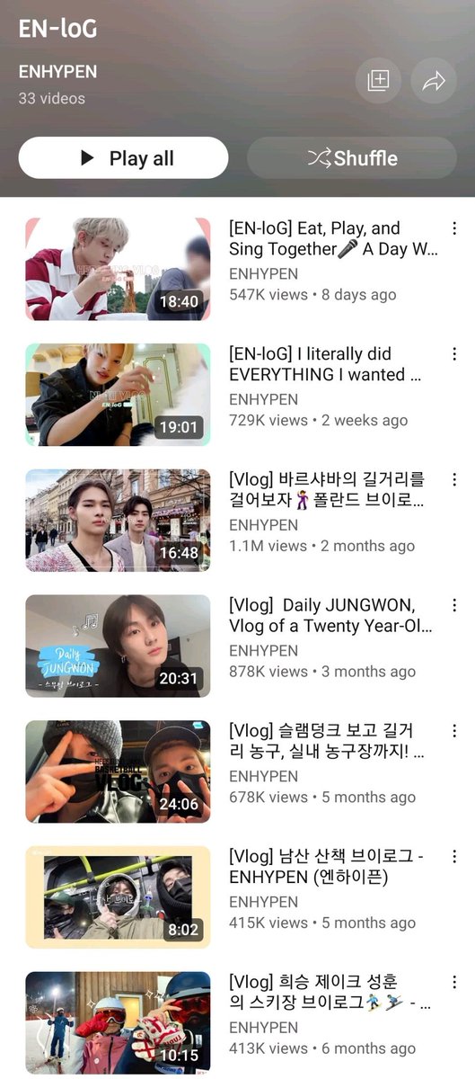goldenksunoo's tweet photo. Dear @beliftlab, 

We have observed that Sunoo's vlog, despite being released several months ago, is absent from the vlog playlist on Enhypen's YouTube channel. We kindly request your attention to this matter and hope for a rectification at your earliest convenience. Thank you. https://t.co/inlj0rT8By