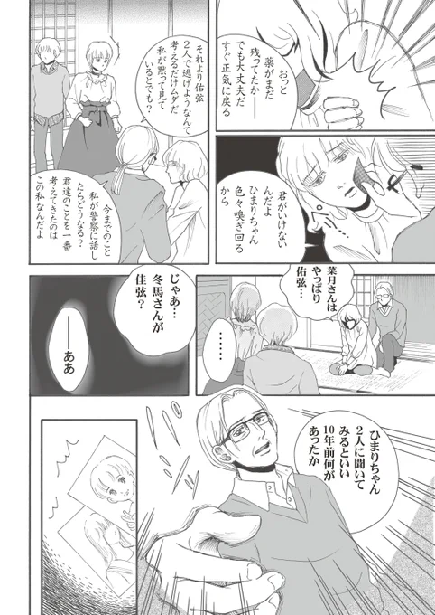 「花恋」は宿命を背負った双子の男の子のミステリーな話。
#創作漫画 
#漫画が読めるハッシュタグ 
#ちーとでこ
#花恋 