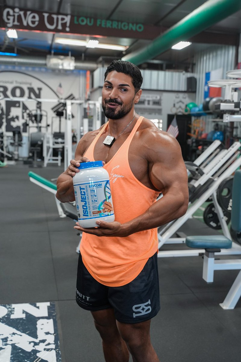 EvogenNutrition's tweet photo. 😁 That Post-Workout Feeling…
After a hard session, there’s nothing better than the sweet taste of recovery.
With #IsoJect you don’t just get premium quality, but premium flavor too!
Get your tub of our latest IsoJect Churro today through the link in bio! 📲
#EvogenElite #EvogenNutrition