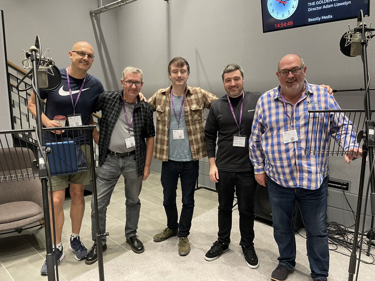 Ieu61's tweet image. The Golden Cobra - BBC TV 2024. First visit to new BBC building.
@splottboy51 
#voiceover #cartoon #bbccymruwales
