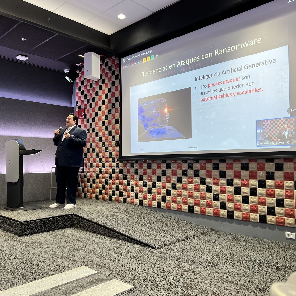 lorenn_bravo's tweet photo. @adolfogrego nos expone casos reales de ataques ransomware a entidades gubernamentales.

"Sin embargo, la #ciberseguridad es más que preparativos y operación técnica" sic https://t.co/wjYEHuIgQh