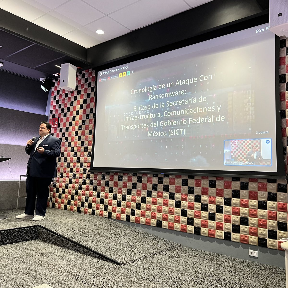 lorenn_bravo's tweet photo. @adolfogrego nos expone casos reales de ataques ransomware a entidades gubernamentales.

"Sin embargo, la #ciberseguridad es más que preparativos y operación técnica" sic https://t.co/wjYEHuIgQh